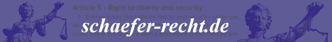 schaefer-recht.de - Banner